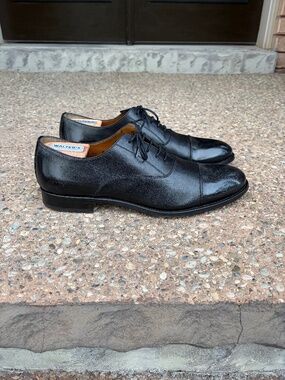 Antonio Maurizi Size 45 Cap Toe Leather Oxford